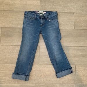 Abercrombie and Fitch Stretch Bootcut Ankle Jeans